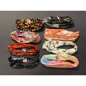 Hello Headbands Lot Of 8 Soft Headbands‎
